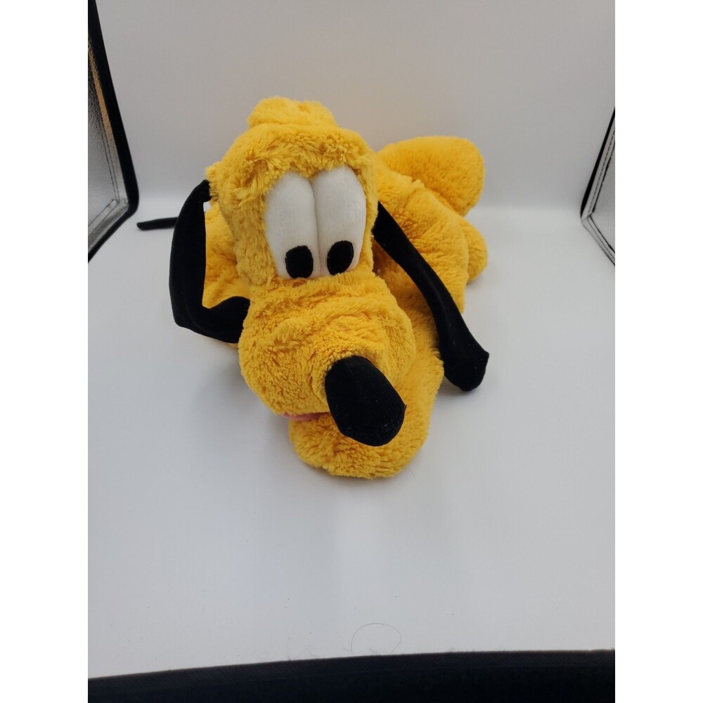 Authentic Original Disney Parks Pluto Plush Toy Stuffed Animal 19" Long